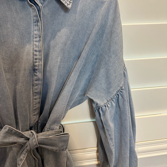 Mable Denim Blue Women's Romper - Picture 10 of 12